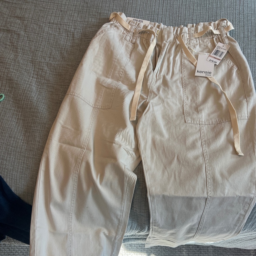 “Stone” high rise pants